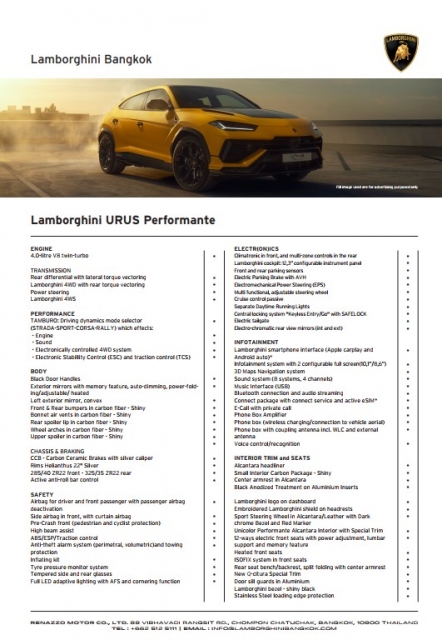 LAMBORGHINI URUS