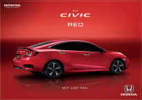 HONDA CIVIC RED